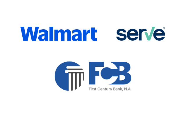 Walmart, Serve, Republic Bank