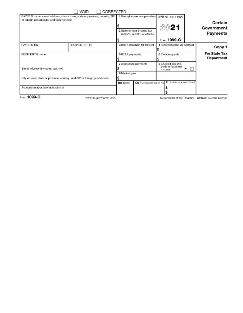 Understanding Form 1099 G Jackson Hewitt